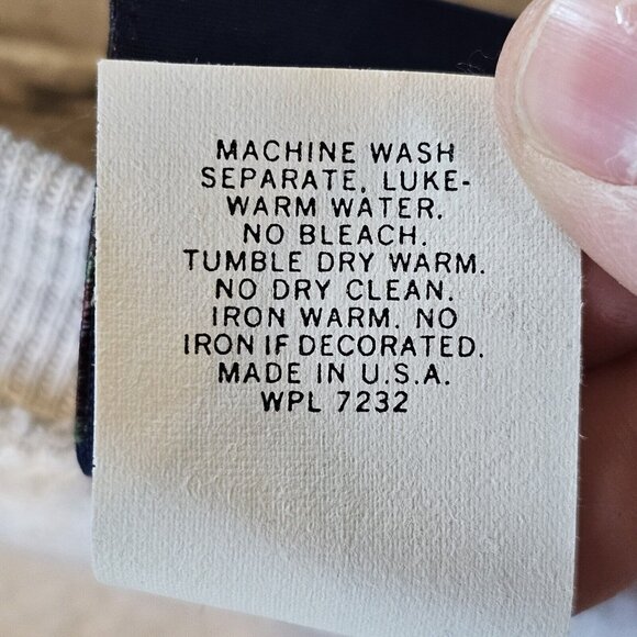 Vintage Oregon Coast Crewneck Sweatshirt Size Large Light Gray Nautical Rowing - Picture 7 of 8